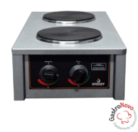 Anafe Eléctrico Sikla De Dos Hornallas Vitroceramico. | GASTRONOVO