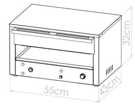 Parrilla Electrica Hamburguesera Grill Automatico Speedy - Imagen 5