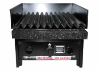 Parrilla A Gas 40 X 45 Enlozada Con Faldon