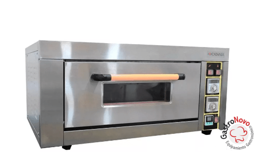 Horno Pizzero Electrico Con Piso Refractario 60×86 Importado HPR 20 CON  VAPORIZADOR | GASTRONOVO