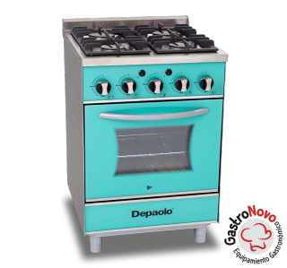 Cocina Cirstal De 4 Hornallas 570 Depaolo | GASTRONOVO