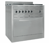 Cocina Eléctrica Industrial 6 hornallas + Horno