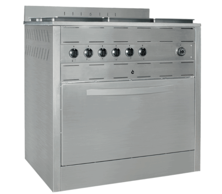 Cocina Eléctrica Industrial 6 hornallas + Horno