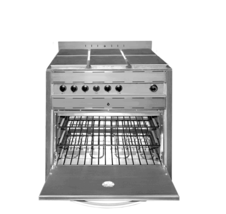 Cocina Eléctrica Industrial 6 hornallas + Horno - Imagen 2
