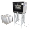 Horno Convector Electrico 44×32 con Base Porta Bandejas 44×32