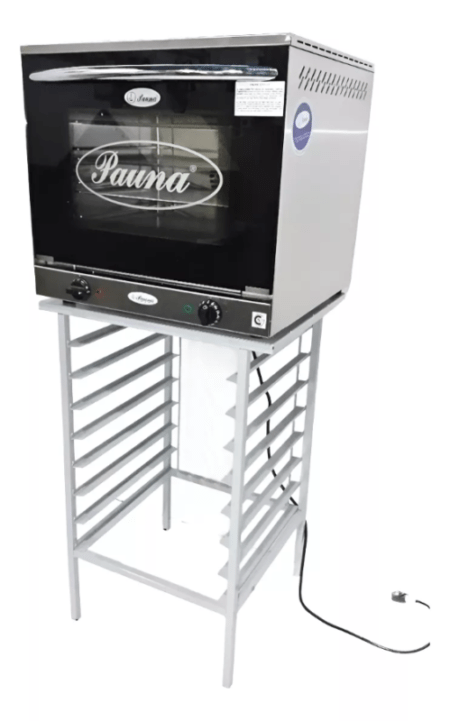 Horno Convector Electrico 44×32 con Base Porta Bandejas 44×32 - Imagen 5
