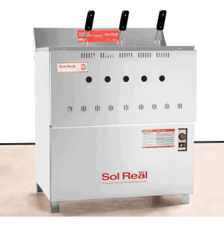 Freidora Automática 42L Gas Natural Sol Real Inox - Imagen 4