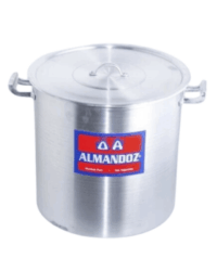 Olla Gastronómica Aluminio Nº 50 100 LTS  Con Tapa Almandoz