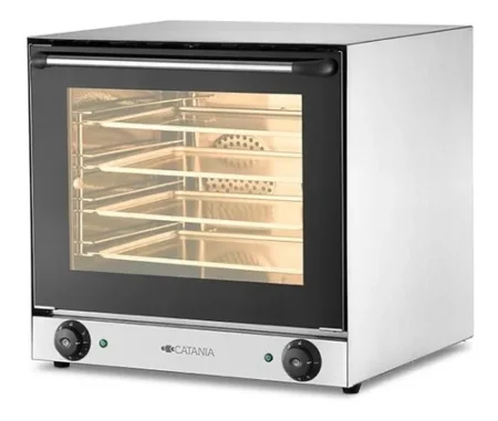 Horno Convector Electrico Catania + Base Y 8 Bandejas 44x32 - Imagen 4