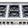 Cocina Industrial Cfhh 100 Cm 6 Hornallas Gas Corbelli - Imagen 3