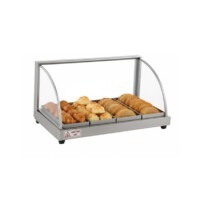 Mantenedor De Comida Caliente Curvo Eléctrico 63 Cm Warmer