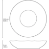 Set X6 Platos Hondos 25 Cm Breeze Porto Brasil Stoneware - Imagen 5