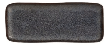 Set X6 Fuente Rectangular 22x9.5cm Titanium Porto Brasil