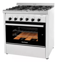 Cocina Industrial Sol Real 5h Con Visor 537 Mgv Gas Envasado