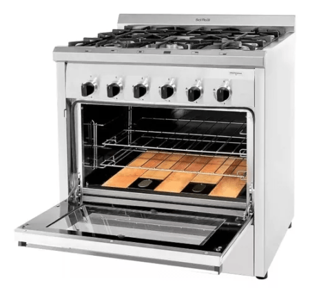Cocina Industrial Sol Real 5h Con Visor 537 Mgv Gas Envasado - Imagen 2