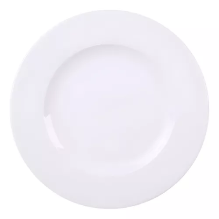 Set Plato Postre Porcelana 21cm Tramontina Elena X6