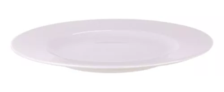 Set Plato De Pan Porcelana 17cm Tramontina Elena X6 - Imagen 2