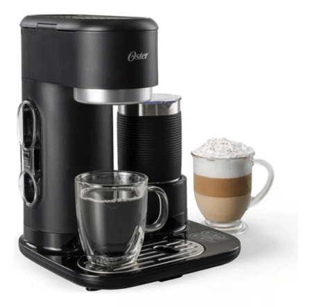 Cafetera De Filtro Oster Latte 4 En 1 Con Espumador Tdc02b - Imagen 5