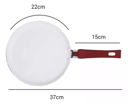 Panquequera De Cerámica Antiadherente 22cm Roswell - Imagen 3