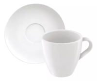 Juego Taza Y Plato Capuccino Tramontina Paola 220ml