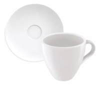 Juego Taza Y Plato Expresso Tramontina Paola 95ml