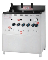 Freidora A Gas 42 L Triple Inyeccion Tacho Enlozado Sol Real Gas Natural