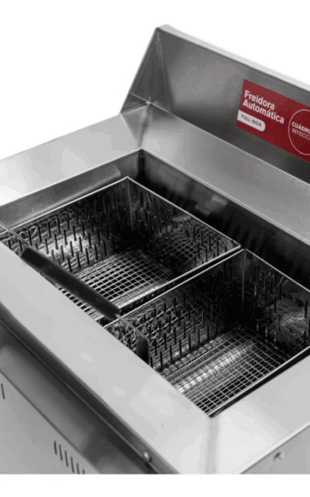 Freidora Automatica A Gas Envasado 33 Lts Full Inox 245a Sol Real - Imagen 2