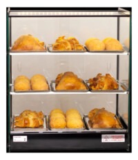 Exhibidor Mantenedor De Alimentos Calientes Evr 9bd