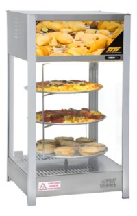 Exhibidor A Vapor Mantenedor Caliente Giratorio 463g 3bd