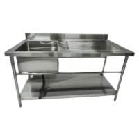 Mesada Profesional con Bacha 150cm