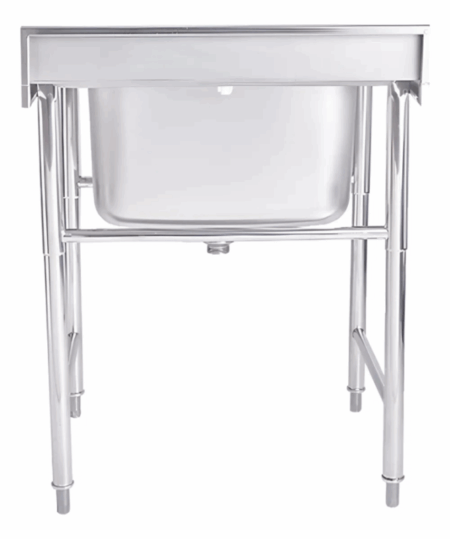 Bacha De Cocina Simple Profesional Acero Inoxidable 60cm - Imagen 2