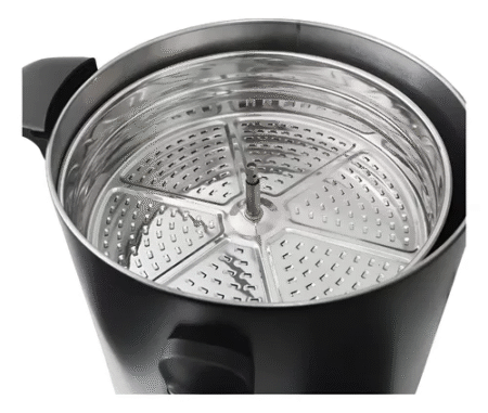 Cafetera Eléctrica C/termostato Zokin Acero Negra 6,8lts - Imagen 2