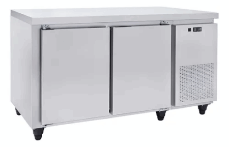 Mostrador Bajo Mesada Acero Inoxidable 2 Puertas Teora