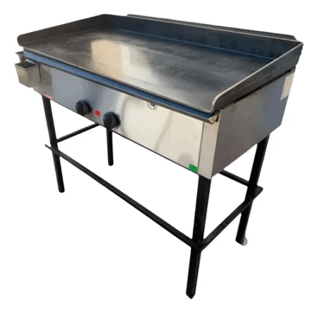 Plancha Hamburguesera A Gas Rovesco 1000x500 - Imagen 2