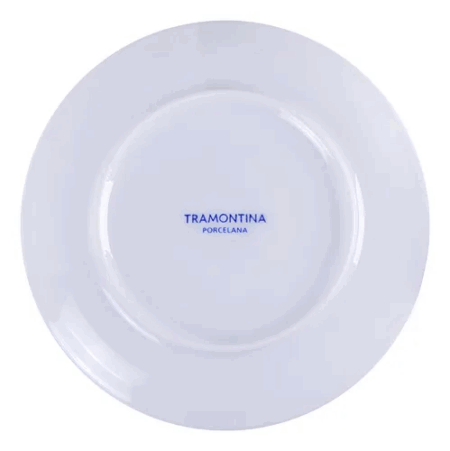 Plato Playo De Porcelana 28cm Topazio Tramontina - Imagen 2