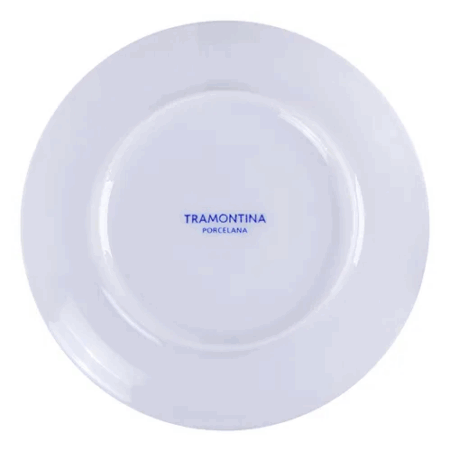 Plato Playo De Porcelana 28cm Lunar Tramontina - Imagen 2