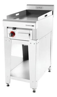 Plancha Lomitera A Gas Envasado Acero Inoxidable Chica 700 Sol Real