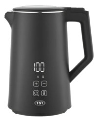 Pava Eléctrica Digital Tst 1.7 L Corte Automático Negro - Negro